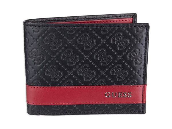 GUESS Men's Leather Slim Bifold Wallet