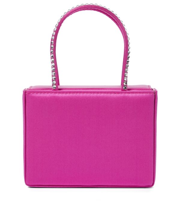 Gilda Super Mini embellished satin tote