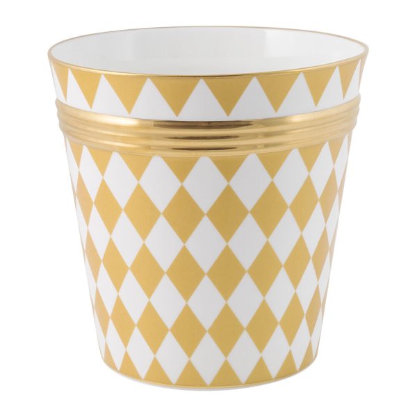 Halcyon Days - Parterre Plant Pot - Large - Gold