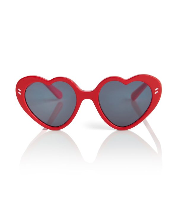 Heart-shaped sunglasses