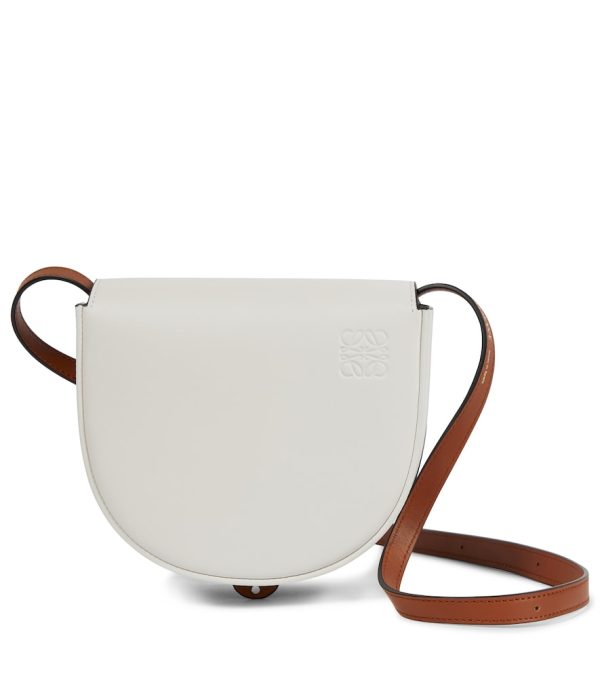 Heel Duo leather crossbody bag