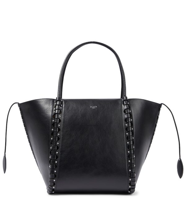 Hinge Medium leather tote