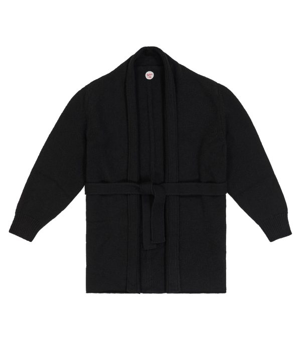 Huey belted cashmere cardigan