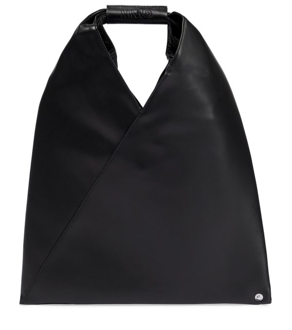 Japanese Small faux leather tote