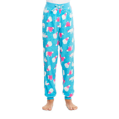 Jelli Fish Kids Big Girls Pajama Pants, X-small , Blue