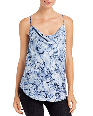 Karen Kane Tie Dye Cowl Neck Camisole