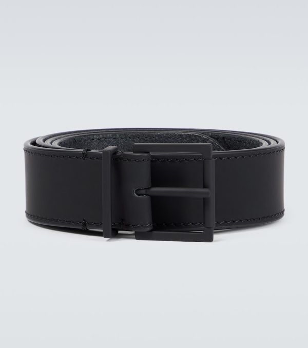 Leather belt