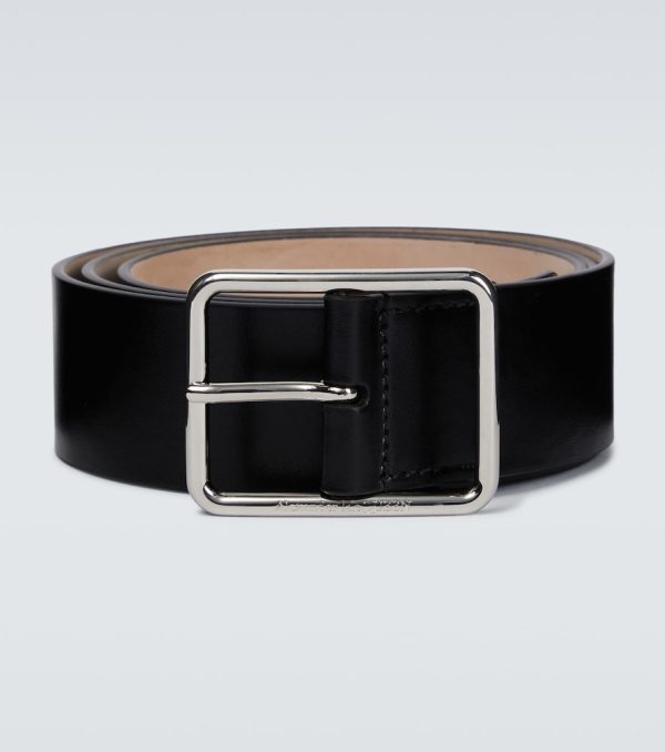 Leather belt