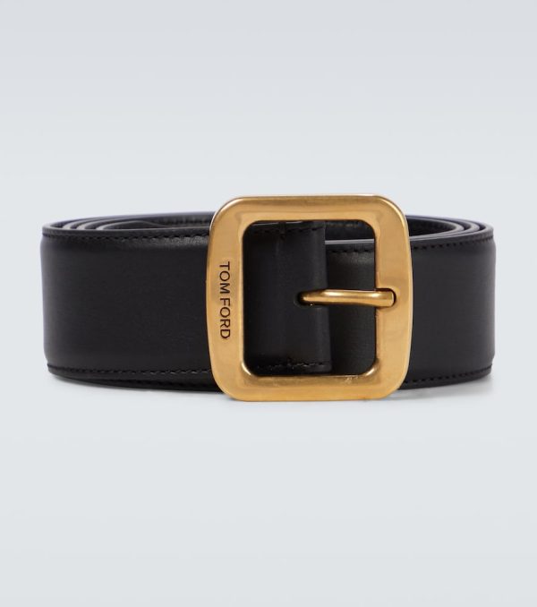 Leather belt