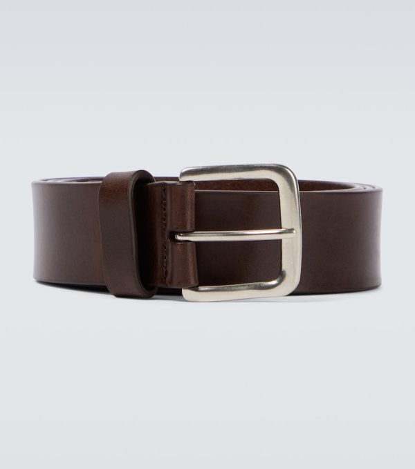 Leather belt