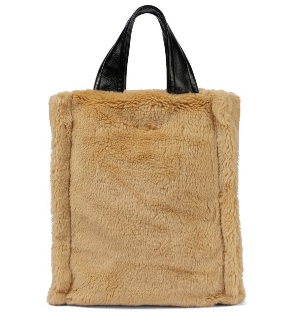 Leia faux fur tote