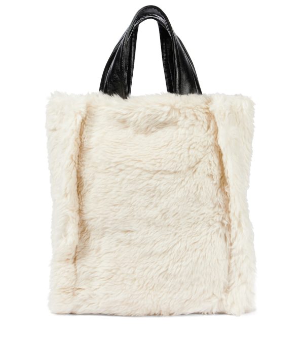 Leia faux fur tote