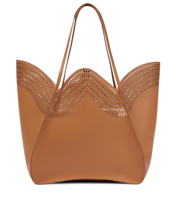 Lili 32 Large leather tote