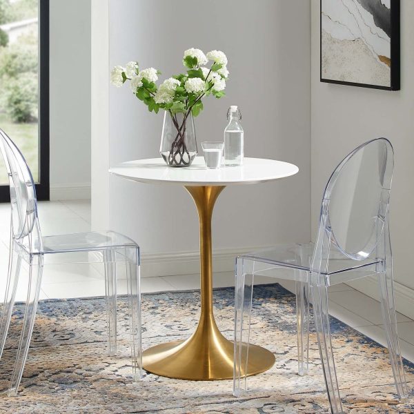 Lippa 28" Round Wood Dining Table