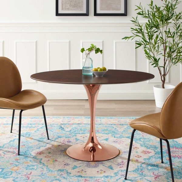 Lippa 47" Oval Wood Dining Table