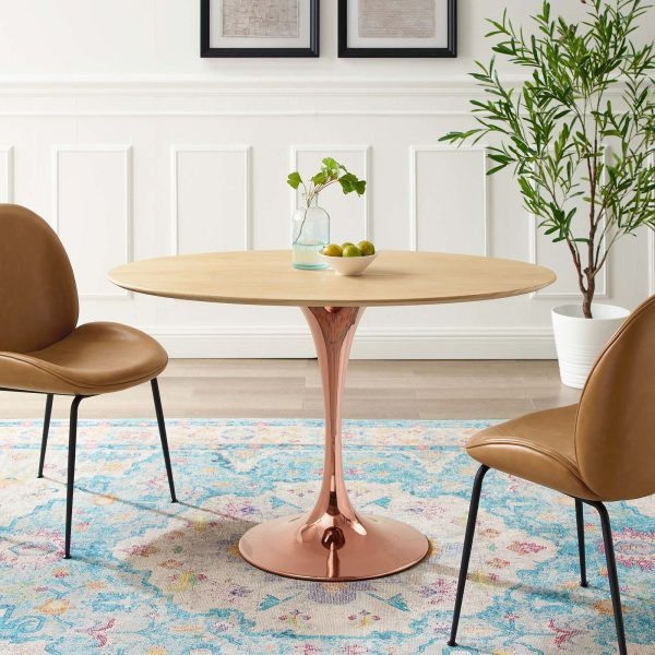 Lippa 47" Oval Wood Dining Table