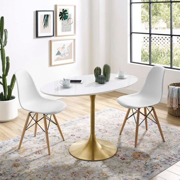 Lippa 48" Oval Wood Dining Table