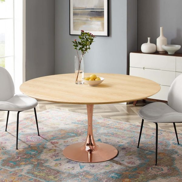 Lippa 60" Wood Dining Table