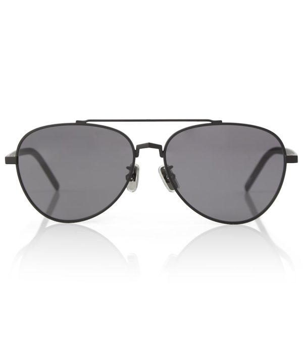 Logo aviator sunglasses