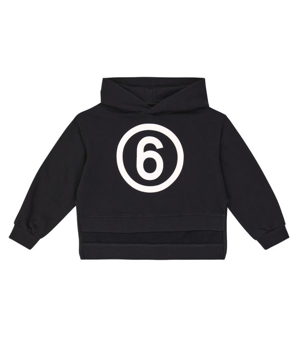 Logo cotton hoodie