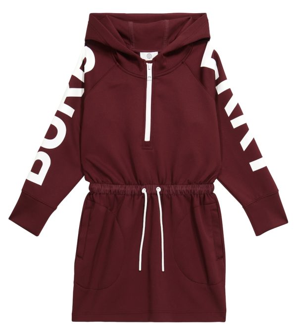 Logo hoodie dress