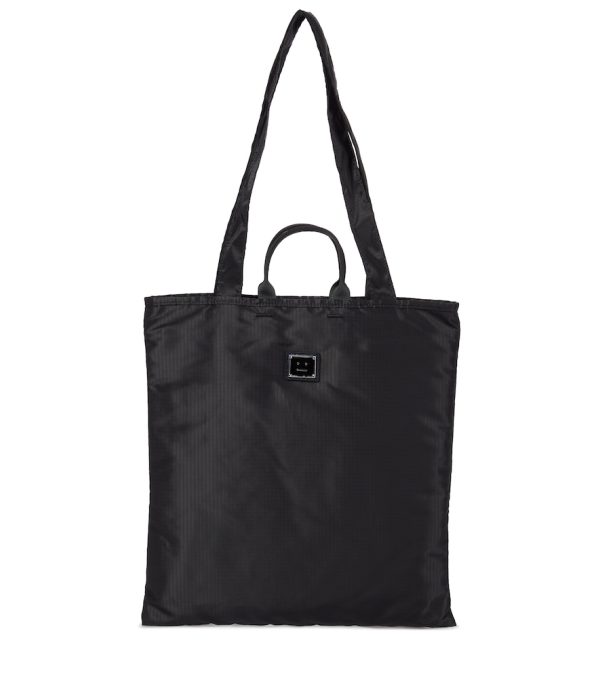 Logo nylon tote