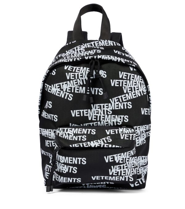 Logo printed backpack