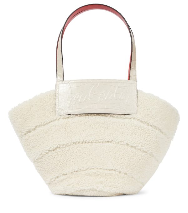 Loubishore Large shearling tote