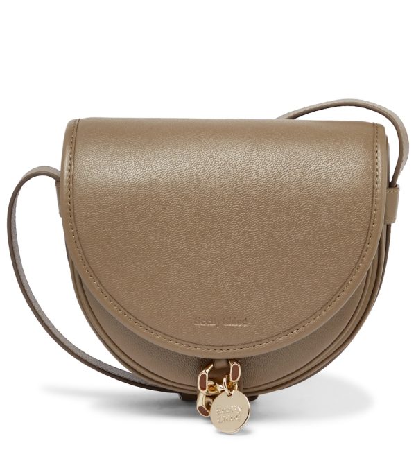 Mara Saddle Small leather shoulder bag