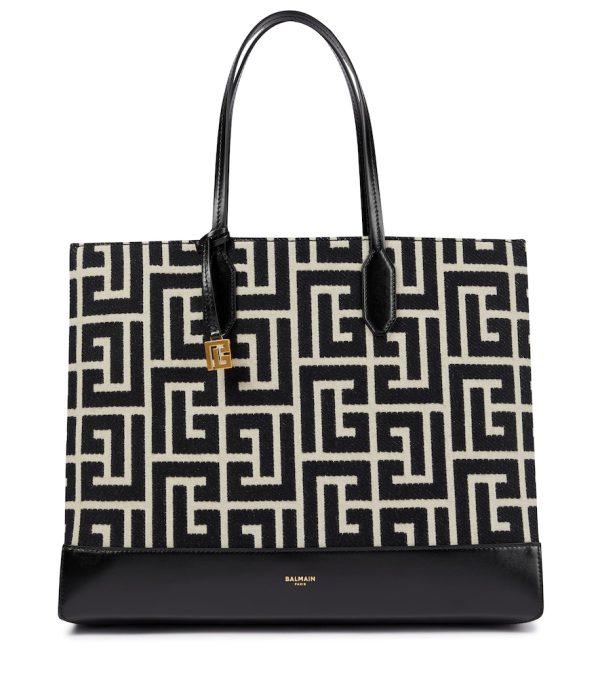 Medium jacquard tote