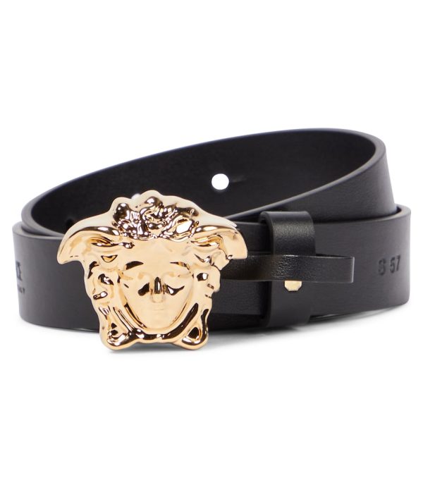 Medusa leather belt