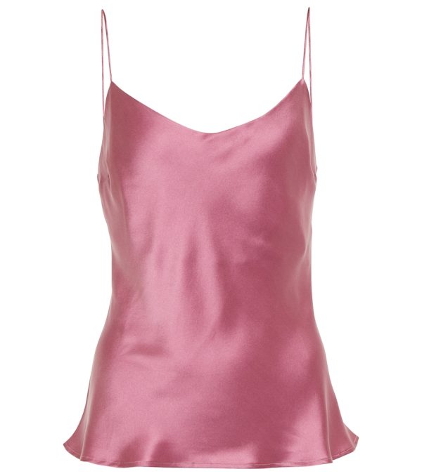 Milos silk satin camisole