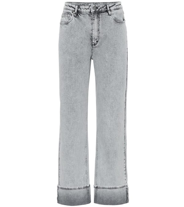 Nanne mid-rise straight jeans