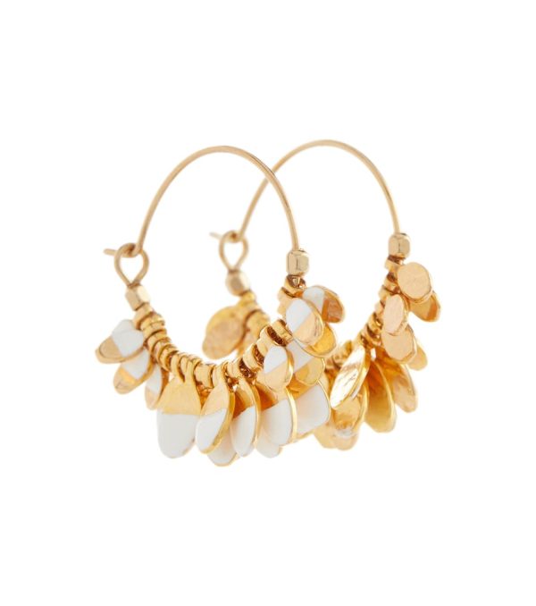 New Leaves embellished earrings