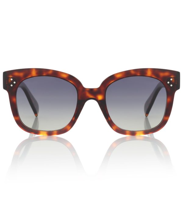 Oversized cat-eye sunglasses