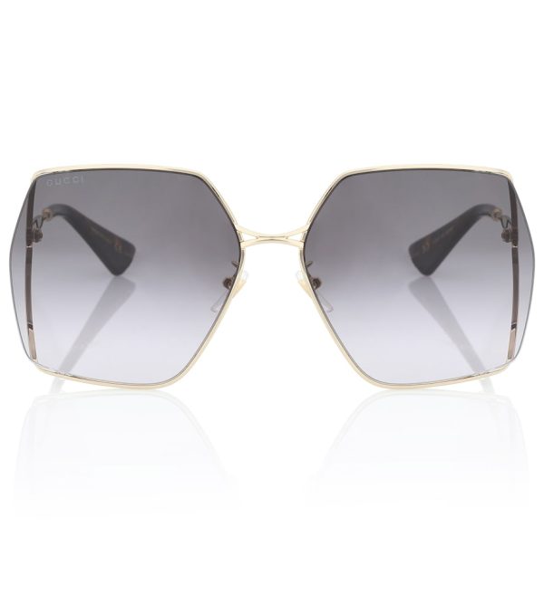 Oversized square sunglasses