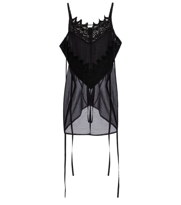 Paula's Ibiza cotton and silk camisole