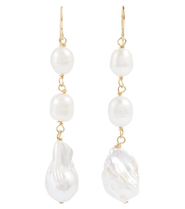 Pearl earrings