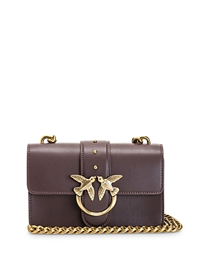 Pinko Love Mini Icon Leather Crossbody