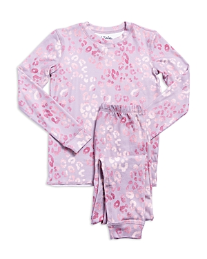 Pj Salvage Girls' Animal Print Pajama Set - Little Kid, Big Kid
