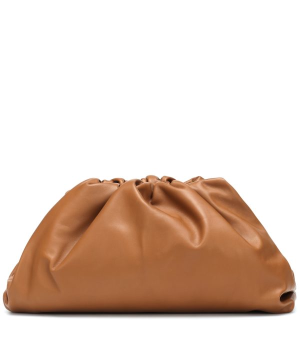 Pouch leather clutch