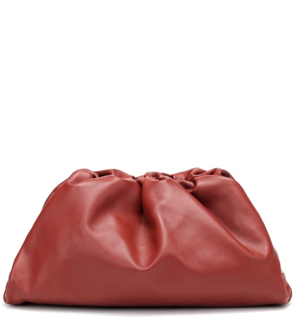 Pouch leather clutch