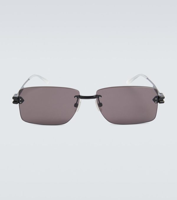 Rectangle-frame sunglasses