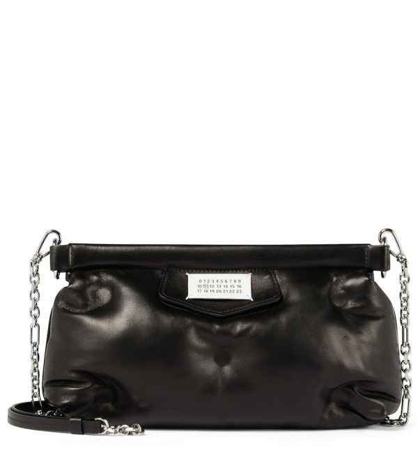 Red Carpet Glam Slam leather clutch