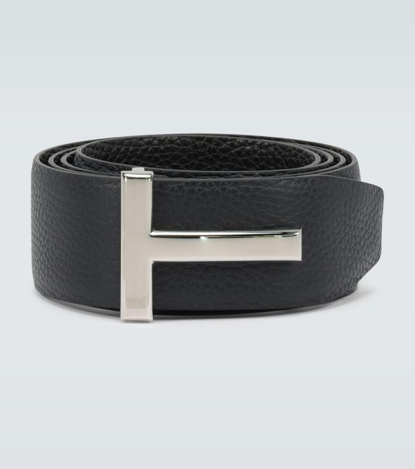 Reversible Icon leather belt