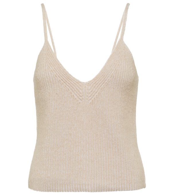 Ribbed-knit camisole