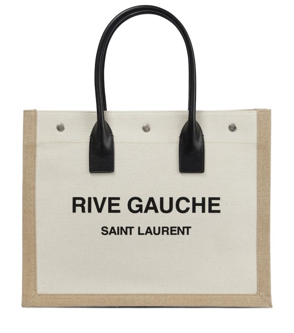 Rive Gauche canvas tote