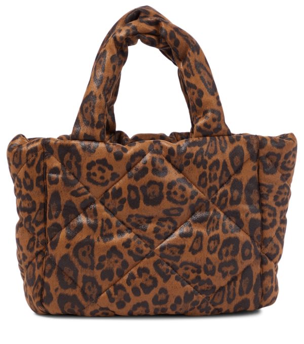 Rosanne leopard-print tote