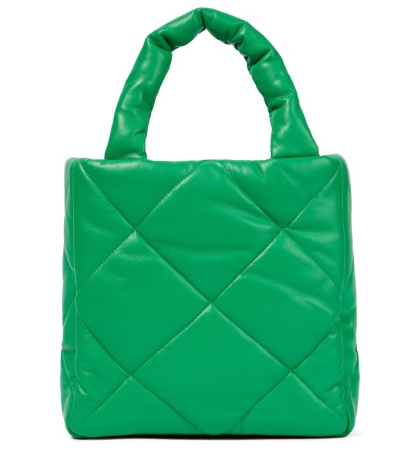 Rosanne quilted faux leather tote
