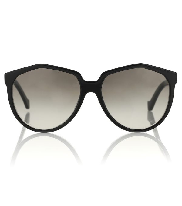 Round acetate sunglasses